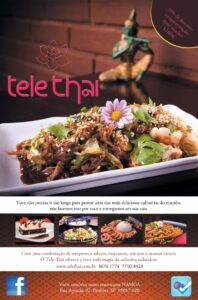 image of graphic design for Thai restaurant